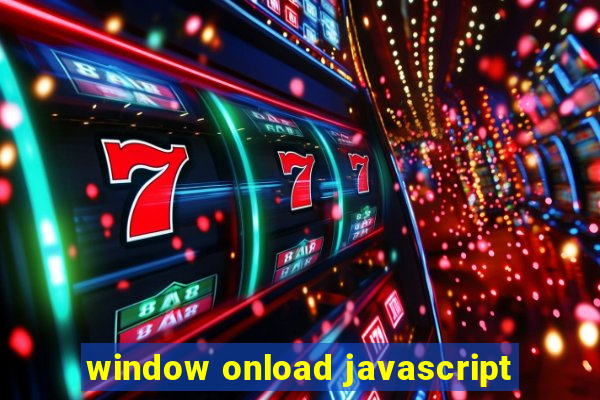 window onload javascript